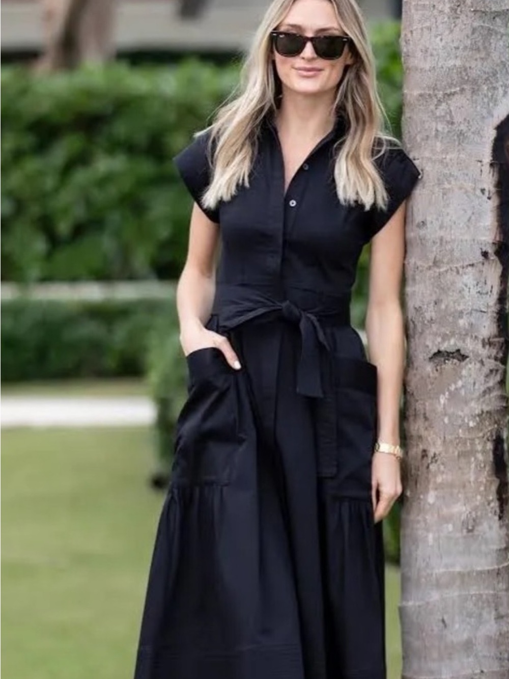 Julia Amory Betty Dress, Black, Sz XS